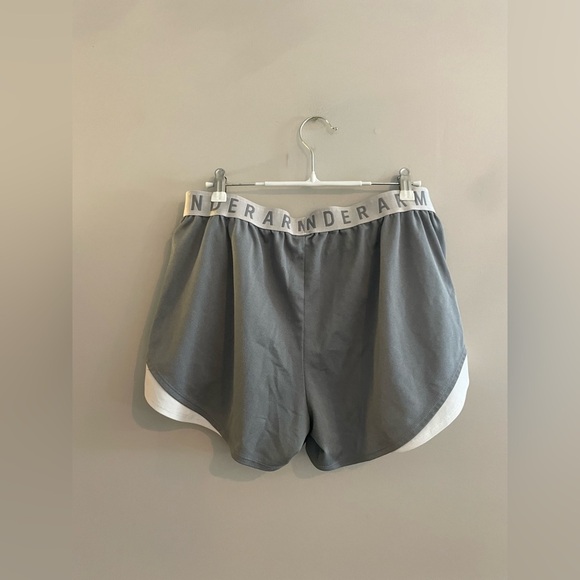 Under Armor Gray Athletic Shorts - Picture 3 of 3